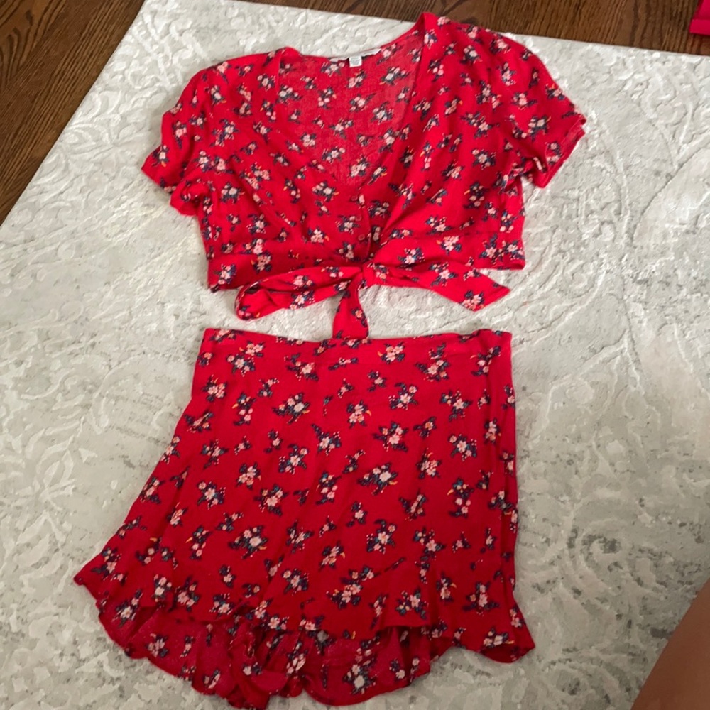 American eagle short set